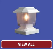 PVC Fence Post Cap Lighting Sales and Installations throughout Long Island, New York and the Tri-State Area.
