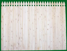 120 Solid Wood Fence Panels