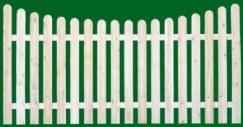 112 Spaced Picket Fence Panels