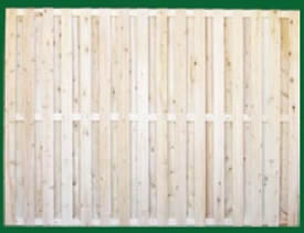 210 Board on Board Wood Fencing