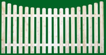 352 Spaced Picket Fence Panels