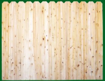 501 Solid Wood Fence Panels