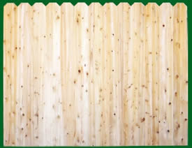 501 Solid Wood Fence Panels