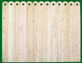 502 Solid Wood Fence Panels