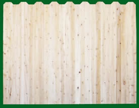 503 Solid Wood Fence Panels