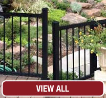 american aluminum fence railings