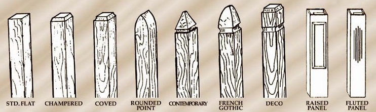Wood Fence Post Sales and Installation Services by Schiano Fence of Long Island, Queens, and the Tri-State Area.