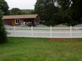 Dawson PVC Fence