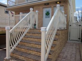 Tear Drop PVC Railing