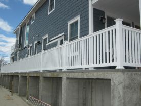 Hampton T PVC Railing