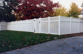 Lincolnshire PVC Fence