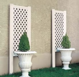 Diamond PVC Wall Trellis