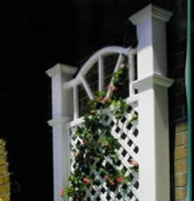 Sturbridge PVC Wall Trellis